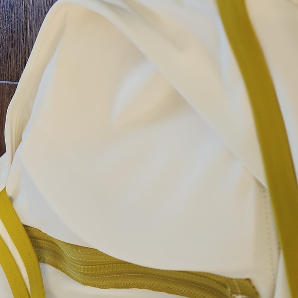 NWT Calia Halter Racerback Light Cream One Piece, size 12 - Picture 10 of 15